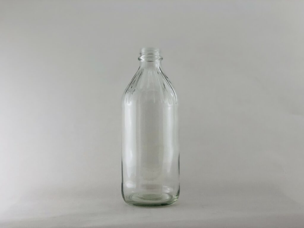 16 oz Clear Glass Vinegar Bottles (Bulk), Caps NOT Included